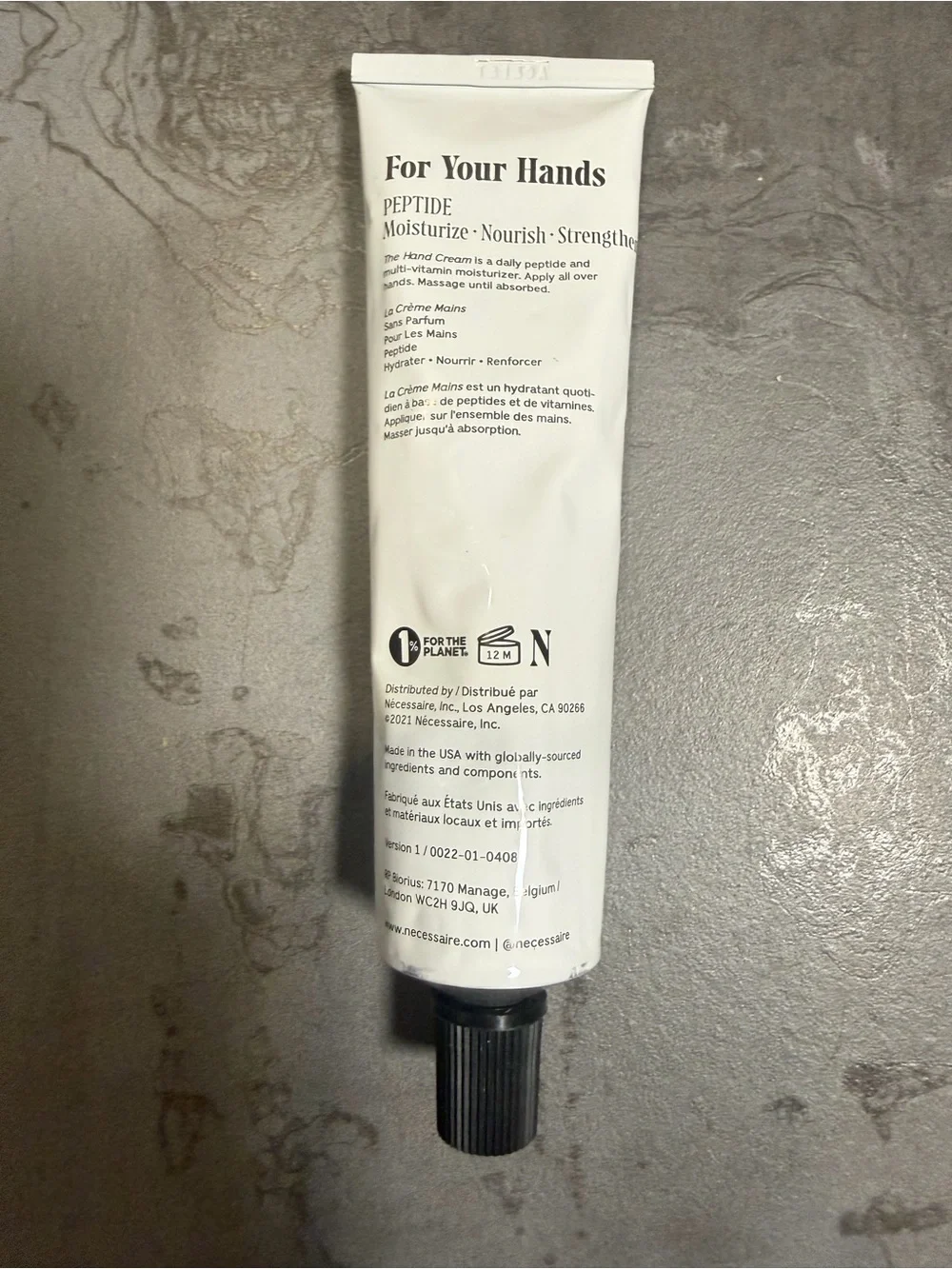 Nécessaire The Hand Cream - Fragrance Free NEW & SEALED